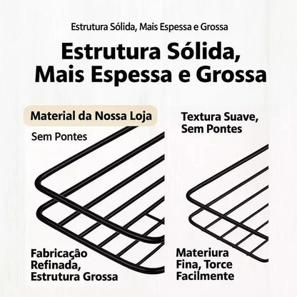 Kit Prateleiras Sem Furo para Banheiro — Organizador - Loja Fargos