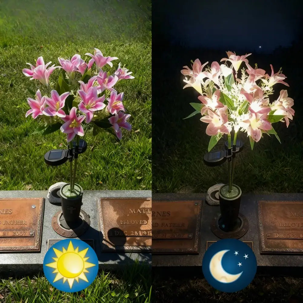 Luminária para Jardim Lírios - Solar