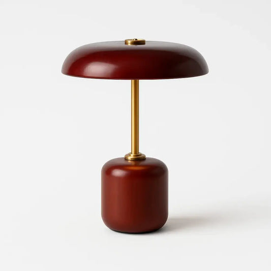 Luminária Retrô Americana de Madeira