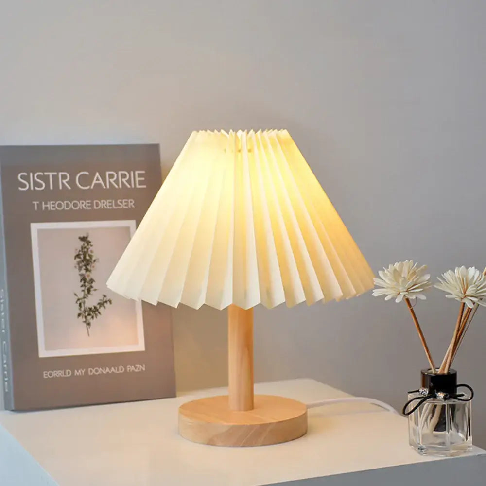 Luminária Retrô Coreana Estilo Minimalista Fargos - Luminária de Mesa