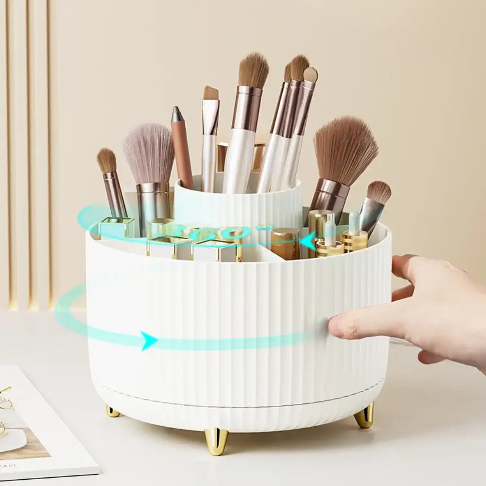 Organizador de Maquiagem Rotativo de Mesa Fargos