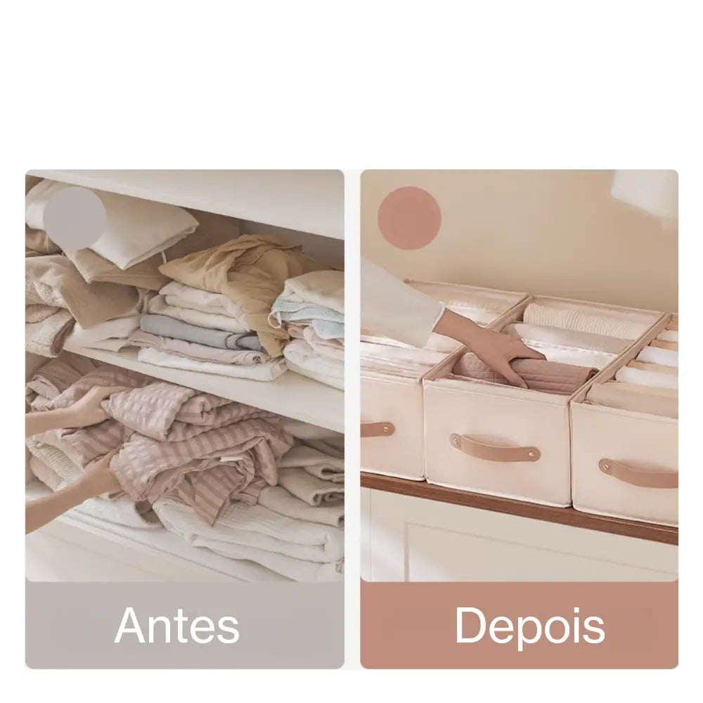 Organizador de Roupas Girly® - Rosa