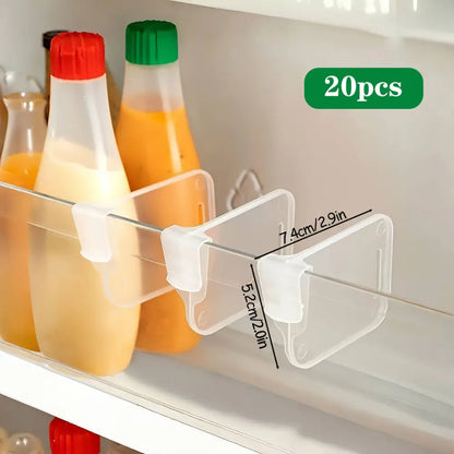 Organizador Transparente para Porta de Geladeira