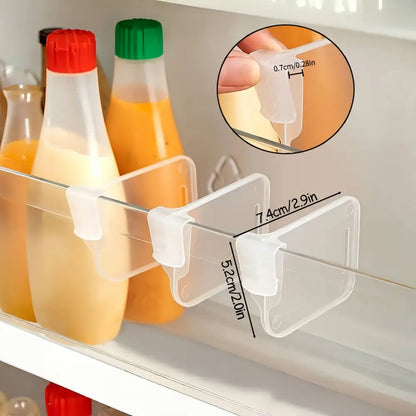 Organizador Transparente para Porta de Geladeira