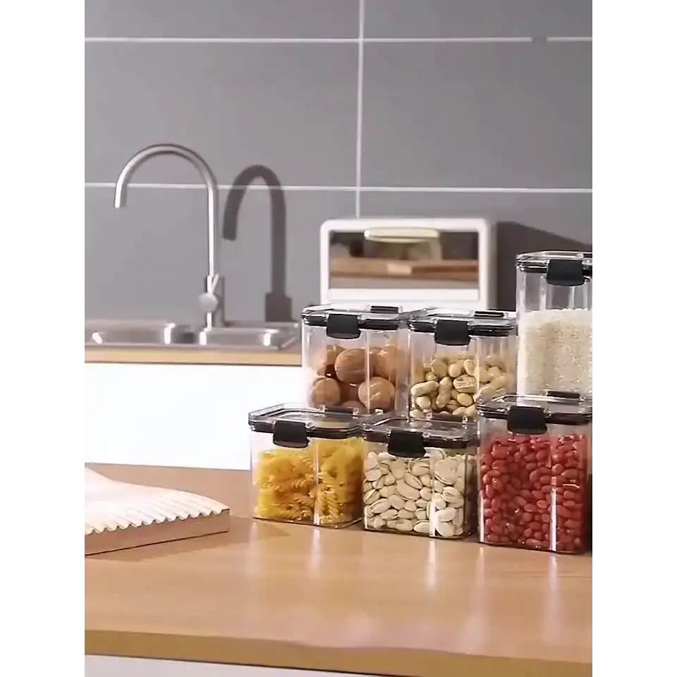 Potes de Armazenagem de Alimentos Translúcido - Fargos - 460ml