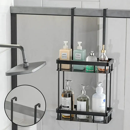 Prateleira Porta Shampoo 2 Andares para Box – Instalação Sem Furos | Fargos - Prateleira Porta Shampoo