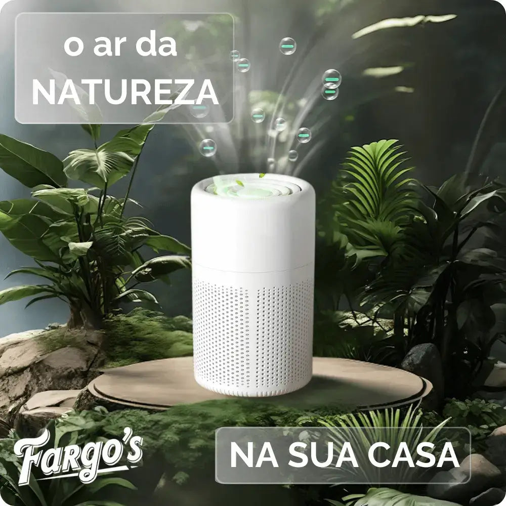 Purificador de Ar AirClean H360 - Com Filtro HEPA e Função Dupla