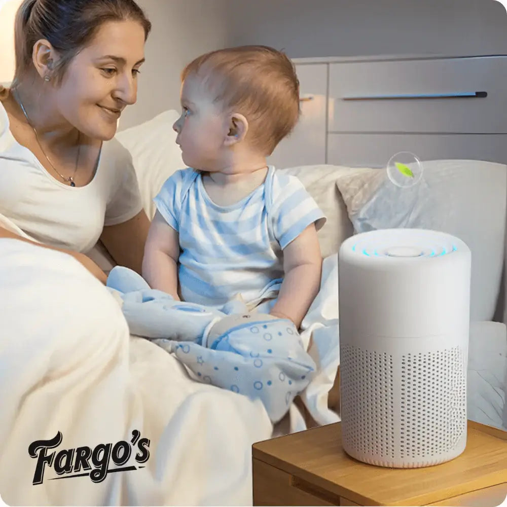 Purificador de Ar AirClean H360 - Com Filtro HEPA e Função Dupla