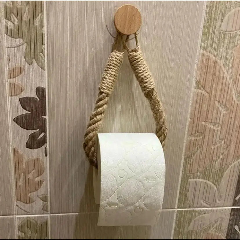 Suporte Papel Higiênico Rustico Sem Furos - Loja Fargos