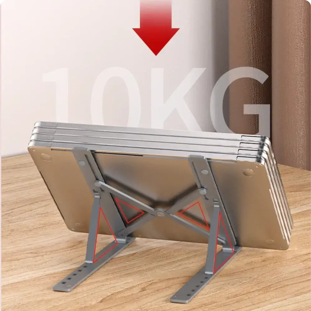 Suporte para Notebook Dobrável em Alumínio
