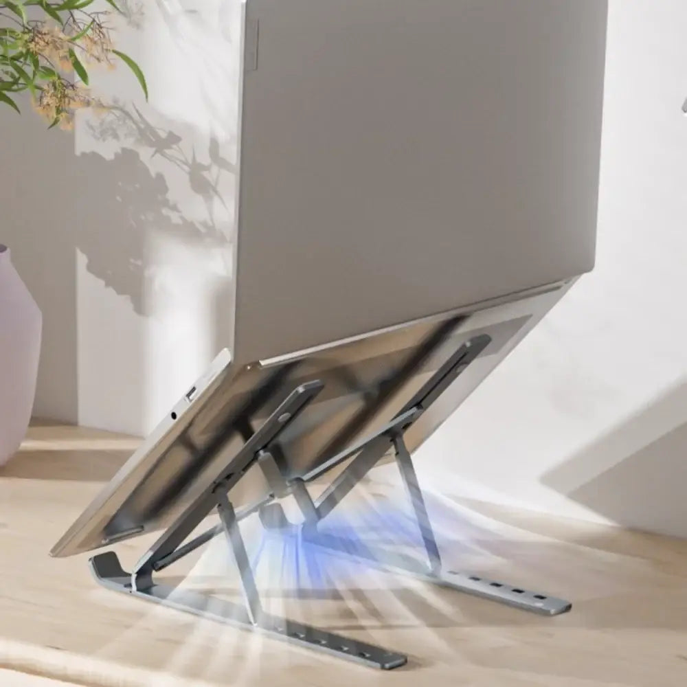 Suporte para Notebook Dobrável em Alumínio