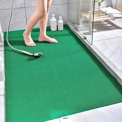 Tapete de Chão Impermeável Antiderrapante em PVC Fargos - Verde - Tapete Antiderrapante