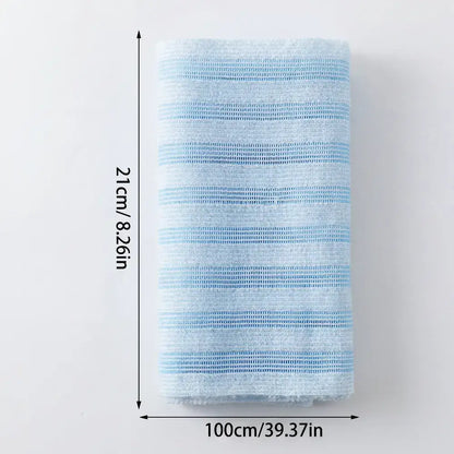 Toalha Esfoliante Antibacteriana Wool - 01 unidade / Azul - Toalha Esfoliante