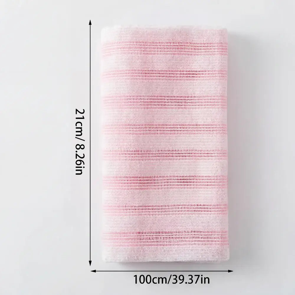 Toalha Esfoliante Antibacteriana Wool - 01 unidade / Rosa - Toalha Esfoliante